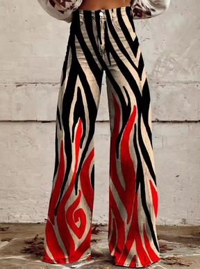 Wendy | Jean Évasé Motif Tribal Bohème