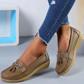 Aaliyah | Mocassins En Cuir Orthopédiques Pour Femme