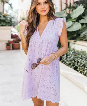 Francine | Robe En Dentelle Avec Poches