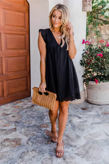 Francine | Robe En Dentelle Avec Poches