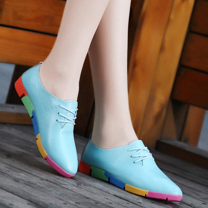 Chaussures En Cuir – Respirantes Et Confortables