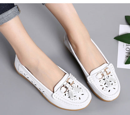 Mocassins Respirants À Enfiler Pour Femme