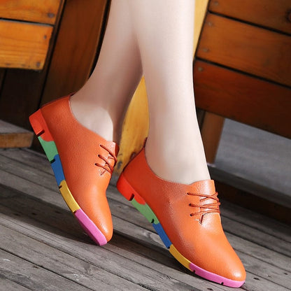 Chaussures En Cuir – Respirantes Et Confortables