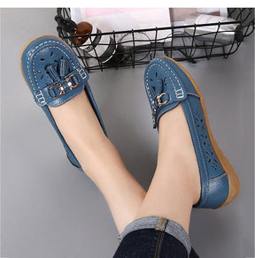 Mocassins Respirants À Enfiler Pour Femme