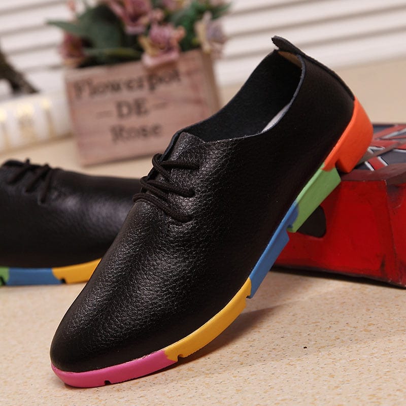 Chaussures En Cuir – Respirantes Et Confortables