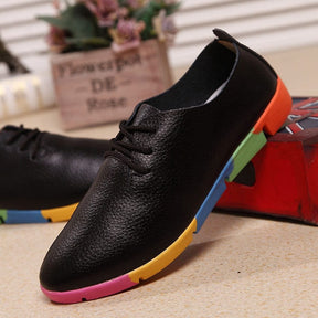 Chaussures En Cuir – Respirantes Et Confortables
