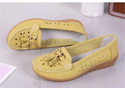 Mocassins Respirants À Enfiler Pour Femme