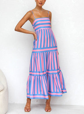 Solena | Robe Longue À Bretelles Fines