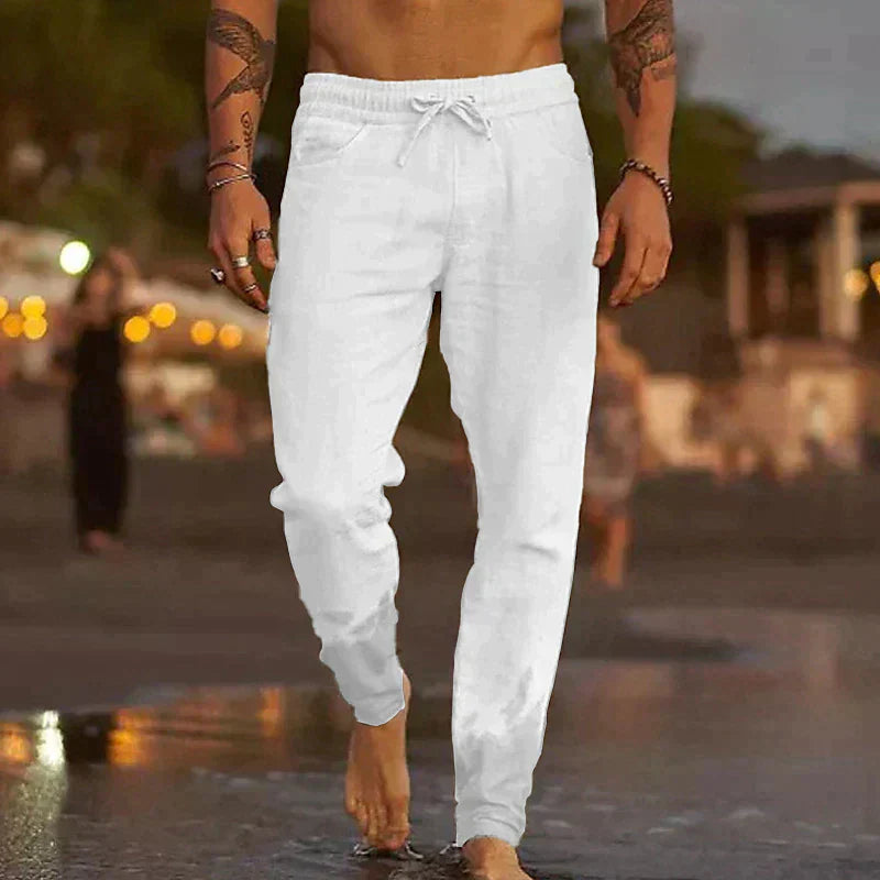 Rico | Pantalon Décontracté En Lin Pour L'Été