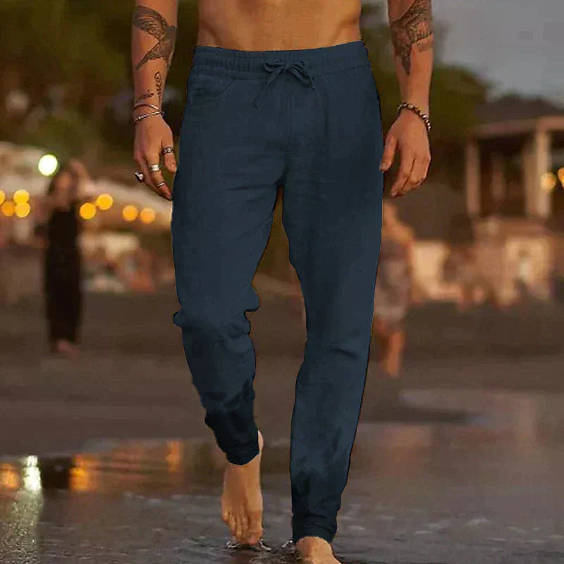 Rico | Pantalon Décontracté En Lin Pour L'Été