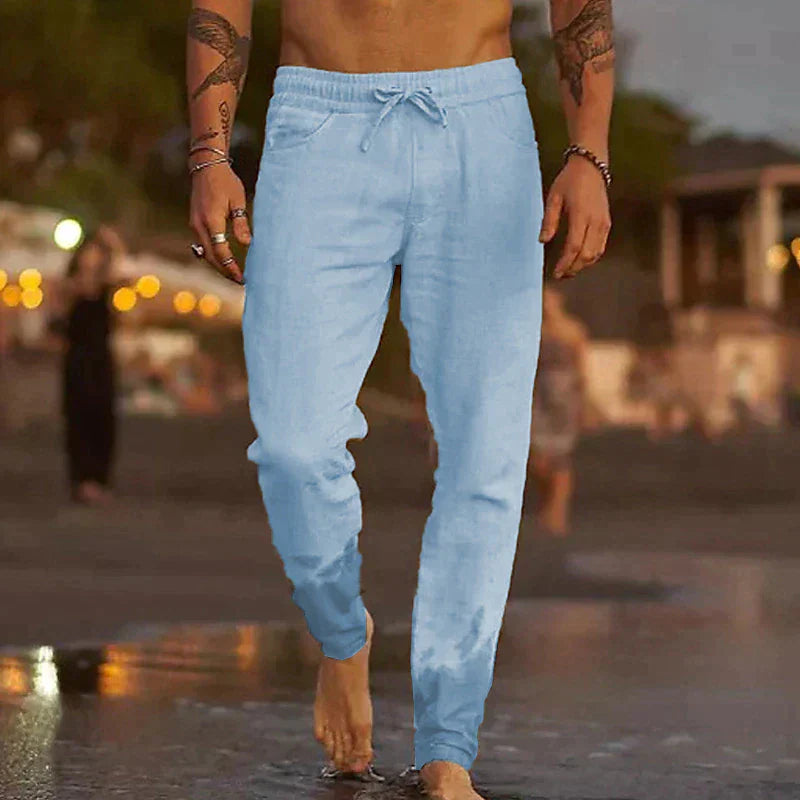Rico | Pantalon Décontracté En Lin Pour L'Été