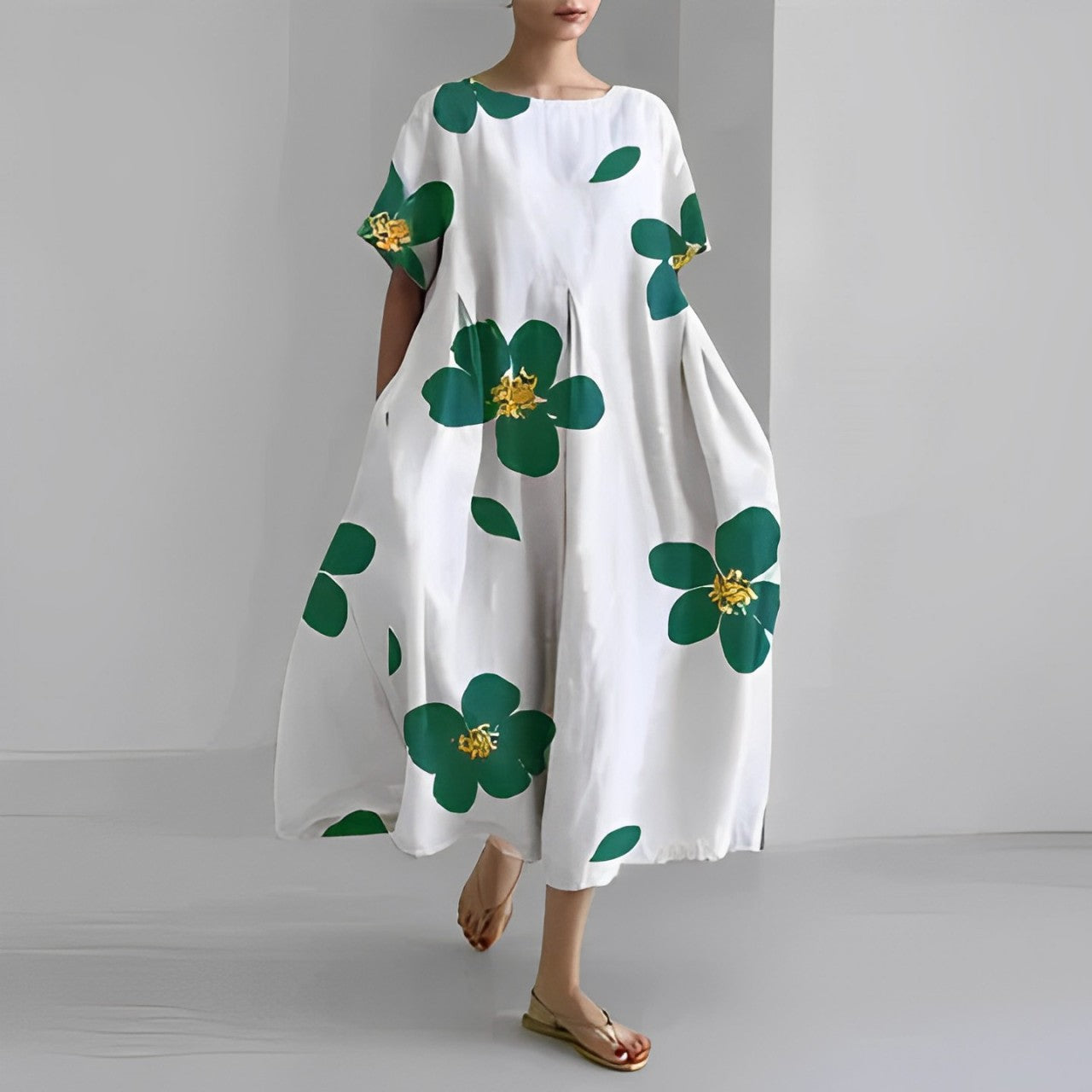Amelia | Robe Bohème À Fleurs