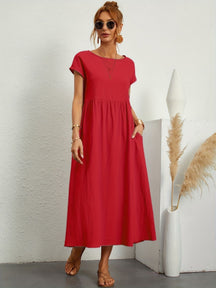 Greta | Robe Élégante En Lin
