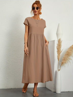 Greta | Robe Élégante En Lin