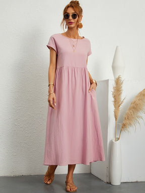 Greta | Robe Élégante En Lin