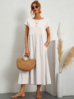 Greta | Robe Élégante En Lin