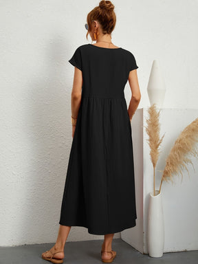 Greta | Robe Élégante En Lin