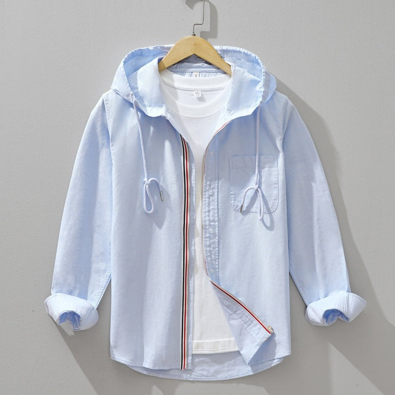 Maison | Chemisier À Capuche En Lin Léger