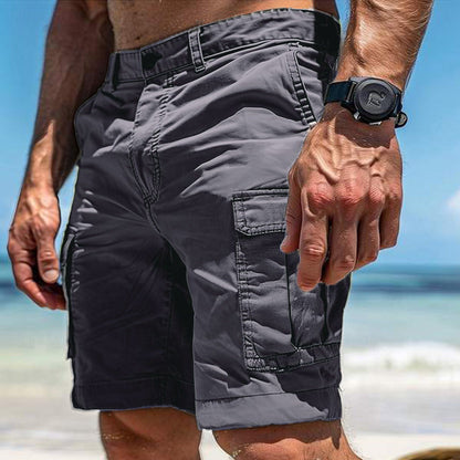 Noah | Short Cargo Léger En Coton Fonctionnel