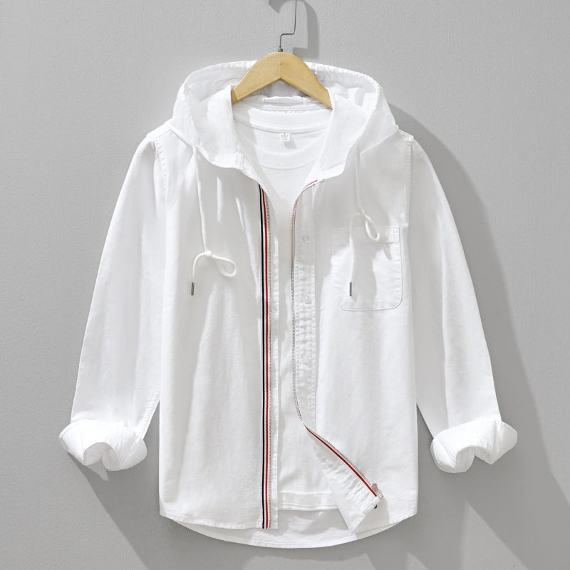 Maison | Chemisier À Capuche En Lin Léger