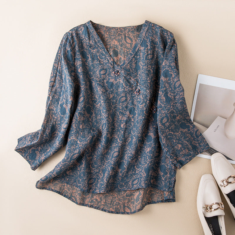 Somerset | Chemise En Lin Respirante Et Brodée