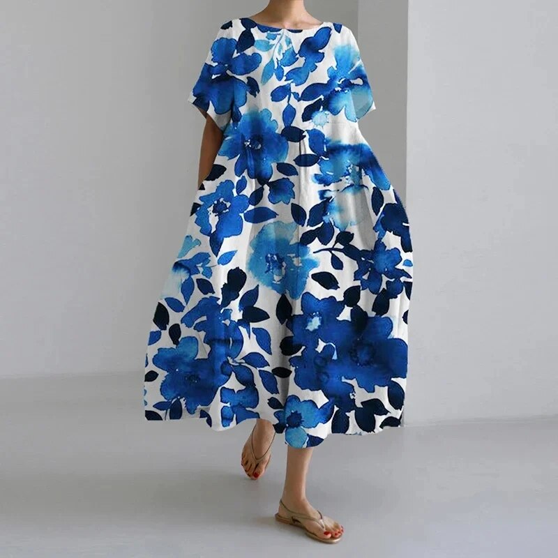 Amelia | Robe Bohème À Fleurs