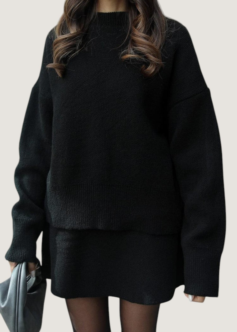 Gina | Ensemble Tricot Douillet Pour L’Hiver Avec Jupe Et Pull