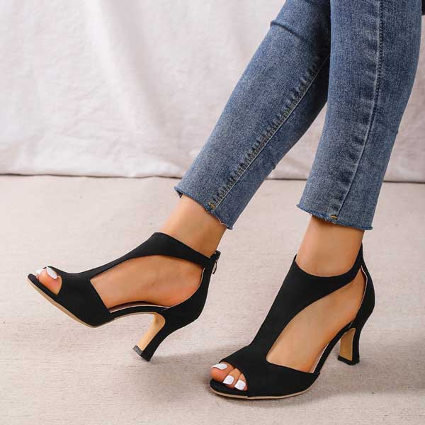 Léa - Sandales Orthopédiques à Talons