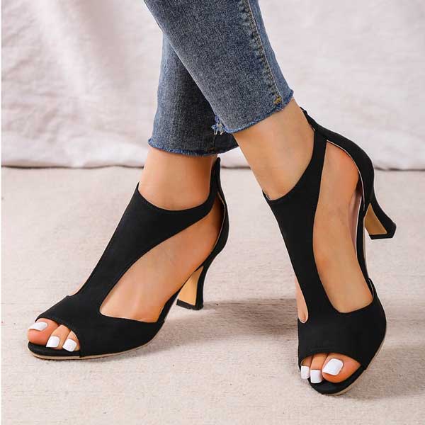 Léa - Sandales Orthopédiques à Talons