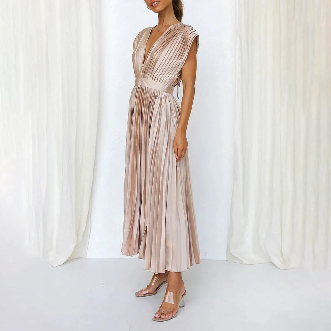 Alexis | Robe Midi Élégante Et Polyvalente