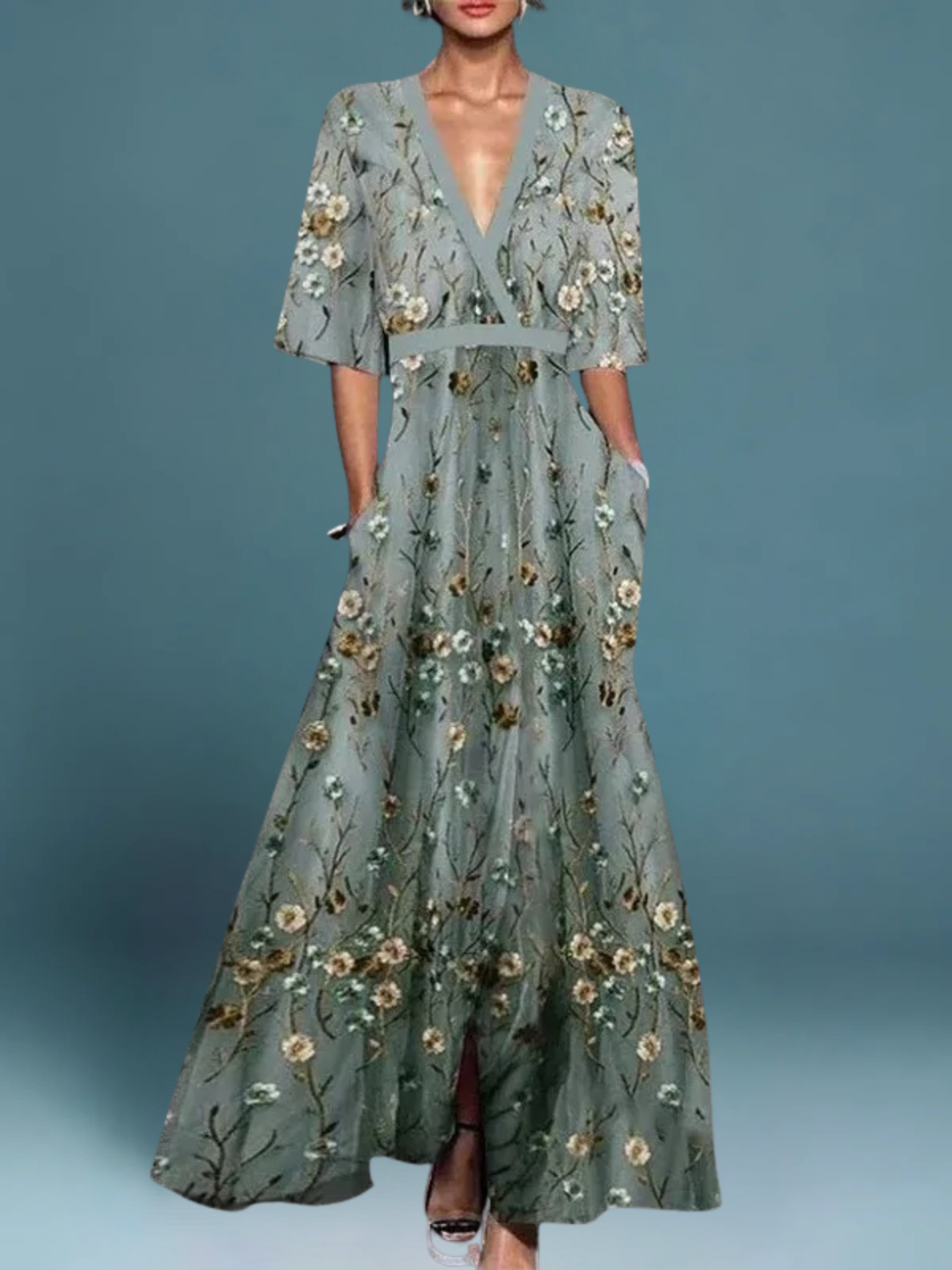 Mawi | Robe Fleurie Élégante