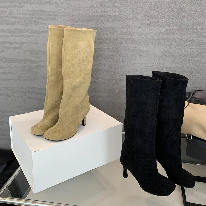 Stridelle Urban Chic Boots - Piedis LTD Stridelle Urban Chic Boots Piedis LTD Beige / 35 AliExpress