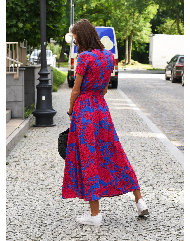 Susanne | Robe Élégante À Col En V