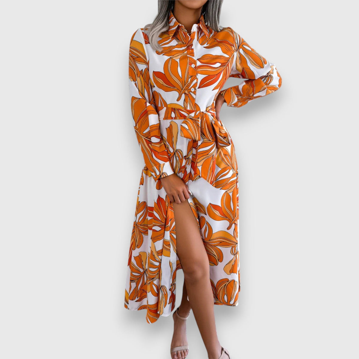 Marisa | Robe Chemise Légère au Style Intemporel