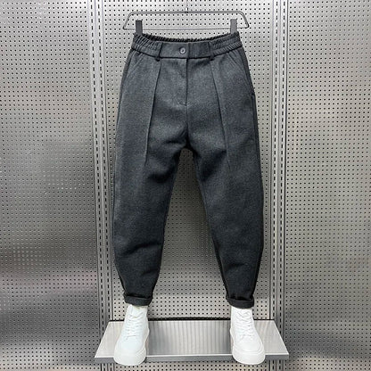 Mathieu | Pantalon Chiné Élégant Confort &amp; Style 