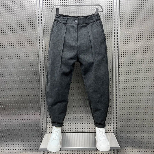 Mathieu | Pantalon Chiné Élégant Confort &amp; Style 