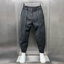 Mathieu | Pantalon Chiné Élégant Confort &amp; Style 