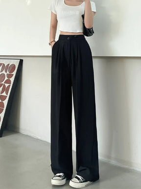 Pauline – Pantalon large en lin 
