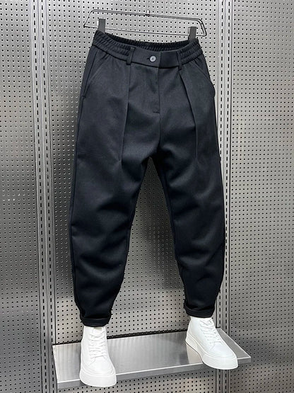 Mathieu | Pantalon Chiné Élégant Confort &amp; Style 