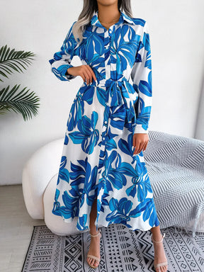Alba | Robe Chemise à Imprimé Fleuri
