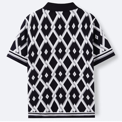 Calvin | Chemise Jacquard À Motif Géométrique