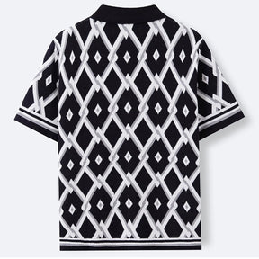 Calvin | Chemise Jacquard À Motif Géométrique