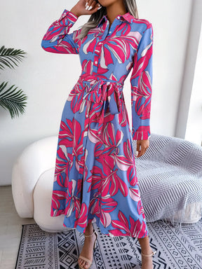 Alba | Robe Chemise à Imprimé Fleuri