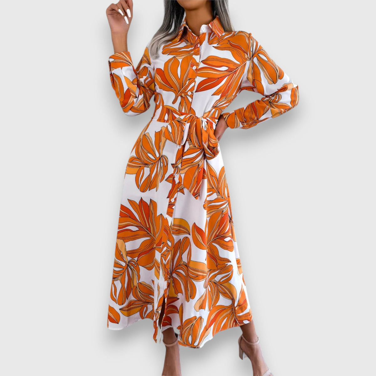 Marisa | Robe Chemise Légère au Style Intemporel