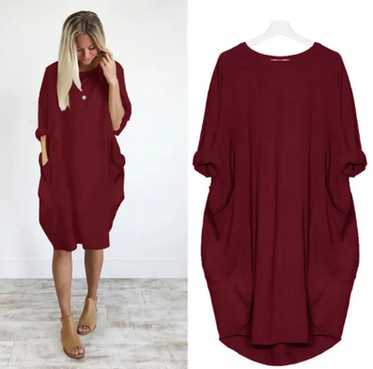 Emelda | Robe Élégante et Fluide pour Toutes Occasions