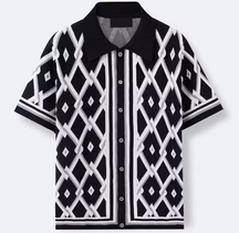 Calvin | Chemise Jacquard À Motif Géométrique