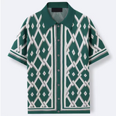 Calvin | Chemise Jacquard À Motif Géométrique