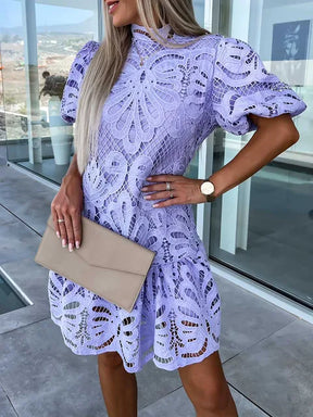 Marisse | Robe En Dentelle Brodée Pour Une Élégance Intemporelle
