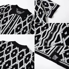 Calvin | Chemise Jacquard À Motif Géométrique