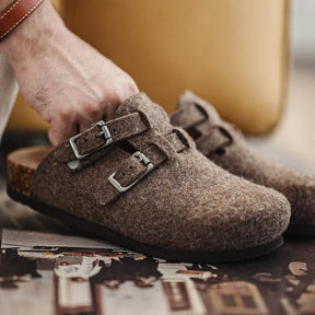 Kudos | Mules en Laine Respirante avec Boucles Ajustables